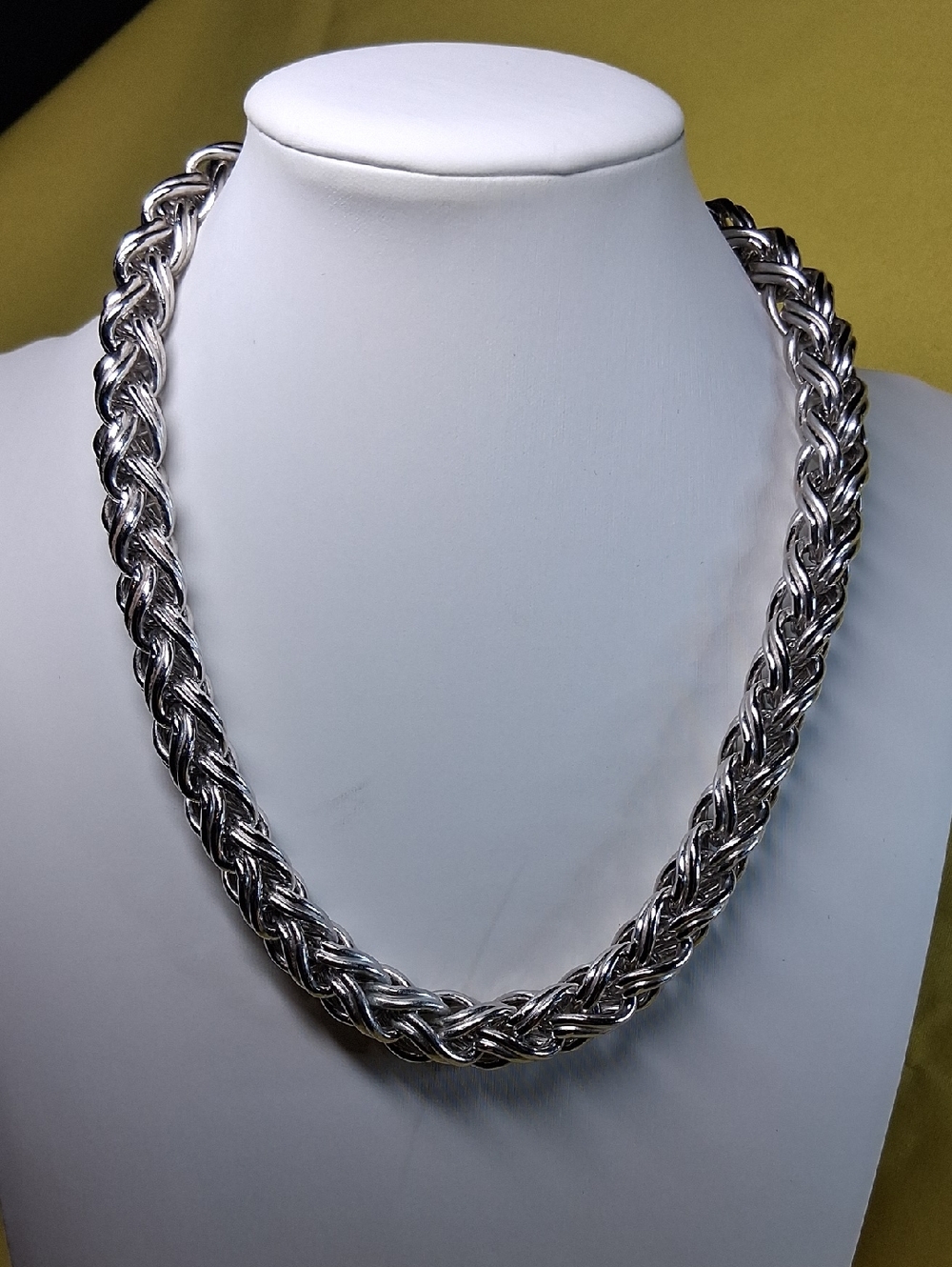 Extra Thick Vintage Monet Necklace Excellent Condition